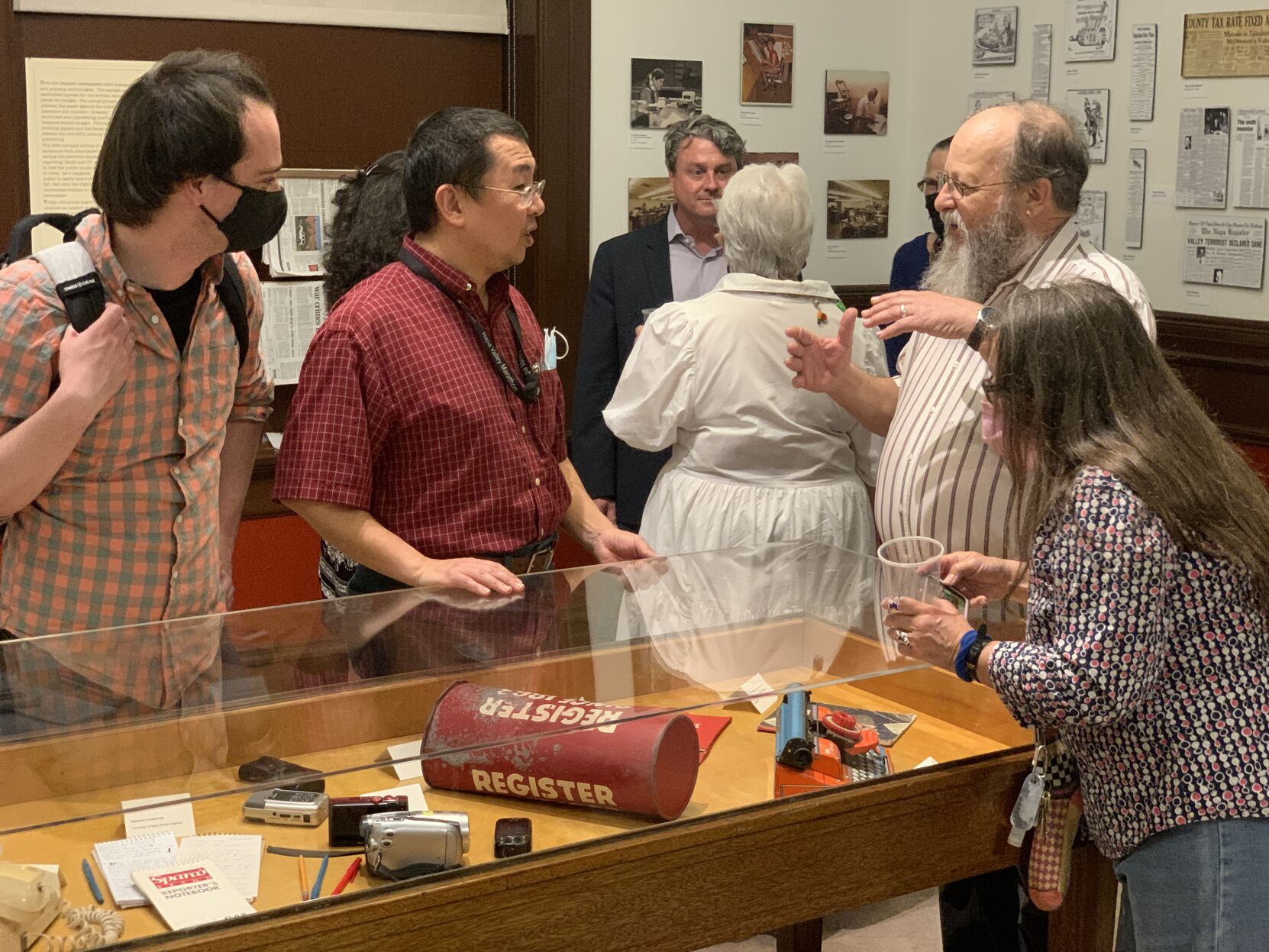 Napa news on display at the Napa County Historical Society